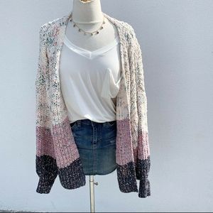 Pinch crochet oversized sweater brand new